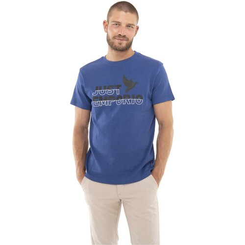 Textil Homem T-Shirt mangas curtas Just Emporio JE-MELTON-A Azul