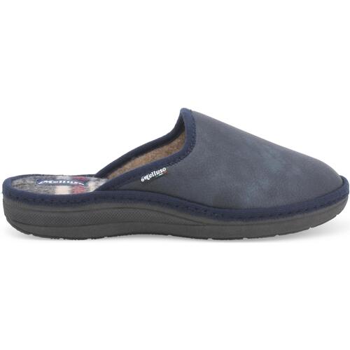 Sapatos Homem Chinelos Melluso PU167D-229142 Azul