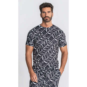 Textil Homem T-shirts e Pólos Gianni Kavanagh Black Vice Printed Tee Black