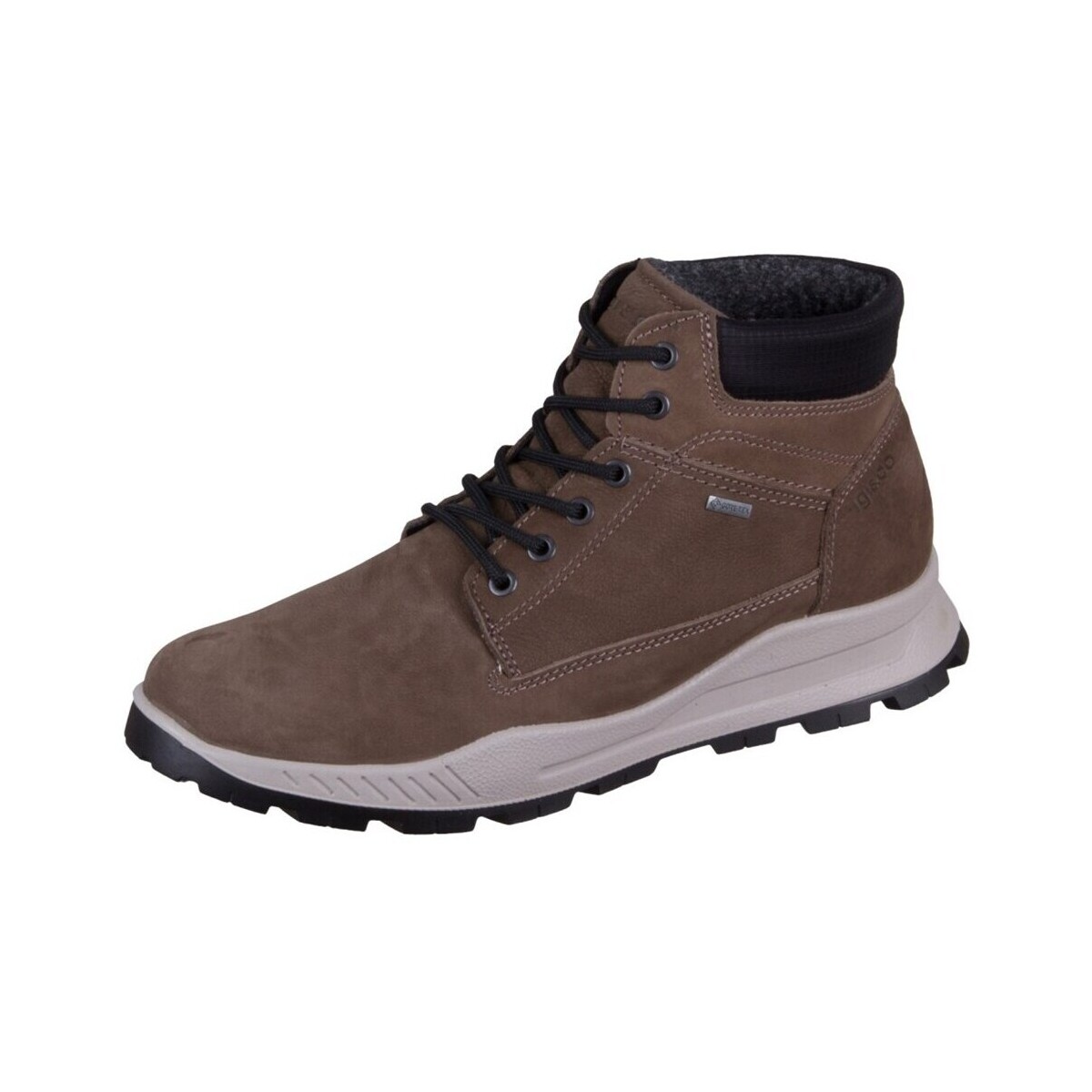 Sapatos Homem Sapatilhas de cano-alto IgI&CO Eloy Gtx Fango Castanho