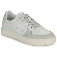 Sapatos Homem Sapatilhas Trainers CALVIN KLEIN JEANS Low Profile Sneaker Laceup Co YW0YW00057 Eggshell ACF CLASSIC CUPSOLE LOW LTH Cru
