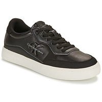 Sapatos Homem Sapatilhas Trainers CALVIN KLEIN JEANS Low Profile Sneaker Laceup Co YW0YW00057 Eggshell ACF CLASSIC CUPSOLE LOW LTH Preto / Branco