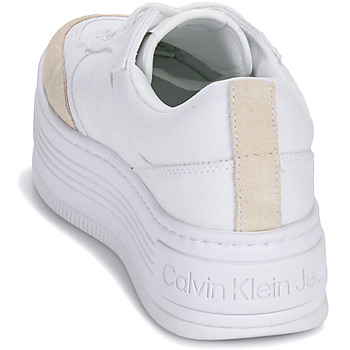 Calvin Klein Jeans BOLD PLATF LOW LACE MIX ML BTW Branco