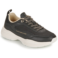 Sapatos Mulher Sapatilhas Tommy Hilfiger CHUNKY RUNNER Preto