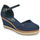Sapatos Mulher Tommy Sport Waist Logo Leggings BASIC CLOSED TOE MID WEDGE Marinho