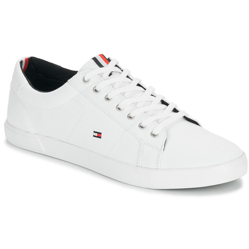 Sapatos homemm Sapatilhas Tommy Hilfiger ICONIC LONG LACE SNEAKER Branco