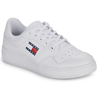 Sapatos Mulher Sapatilhas roll-top Tommy Jeans TJW RETRO BASKET ESS Branco