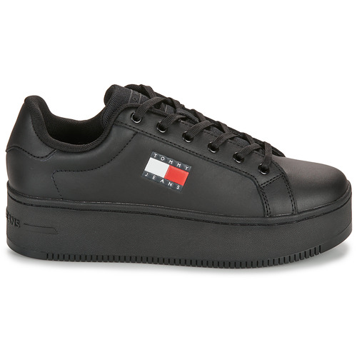 Tommy Jeans TJW FLATFORM ESS Preto