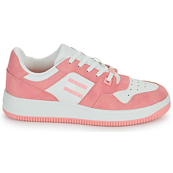 Tommy Jeans TJW RETRO BASKET WASHED SUEDE Branco / Rosa
