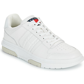 Sapatos Homem Sapatilhas Tommy lightweight Jeans THE BROOKLYN LEATHER Branco