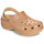 Sapatos Mulher Tamancos Crocs Classic Platform Glitter Have Bege