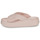 Sapatos Mulher Chinelos Teases Crocs Getaway Platform Flip Rosa