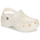 Sapatos Mulher Tamancos Crocs Classic Platform Glitter ClogW Bege / Glitter