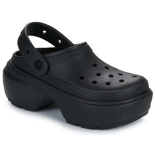 Sapatos Mulher Tamancos Crocs black Stomp Clog Preto