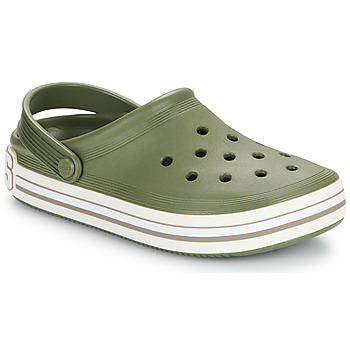 Sapatos Tamancos Crocs flip-flop Off Court Logo Clog Cáqui