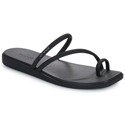 Sapatos Mulher Chinelos 207713-410 Crocs Miami Toe Loop Sandal Preto
