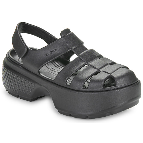 Sapatos Mulher Sandálias Crocs Guardanapo de mesa Preto