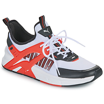 Sapatos Homem Sapatilhas media Puma PACER+ Branco / Vermelho