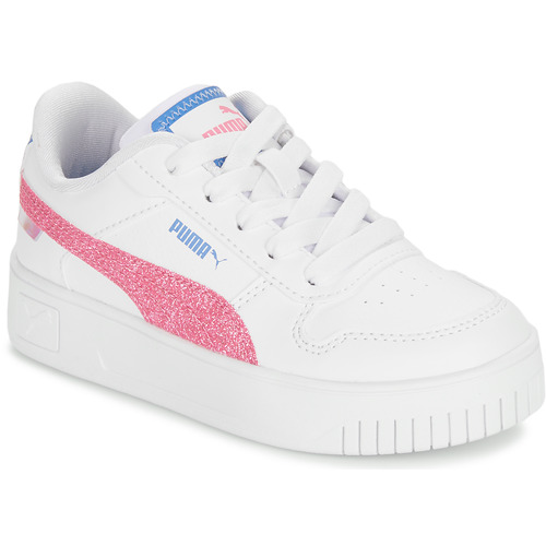 Sapatos Rapariga Sapatilhas Puma City CARINA STREET PS Branco / Rosa