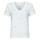 Textil Mulher T-Shirt mangas curtas Only ONLKETTY Branco