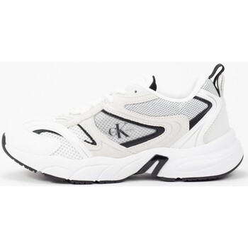 Sapatos Mulher Sapatilhas Calvin Klein JEANS slim-fit Zapatillas  en color blanco para Branco