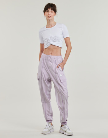 Textil Mulher Calças de treino online adidas Sportswear DANCE CARGO Violeta / Branco