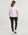 Textil Mulher T-Shirt mangas curtas Adidas Sportswear W BL T Rosa / Branco