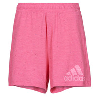 Textil Mulher Shorts / Bermudas Adidas Sportswear W WINRS SHORT Rosa / Branco