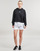 Textil Mulher Shorts / Bermudas Adidas Sportswear W LIN FT SHO Branco / Preto