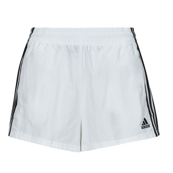 Textil Mulher Shorts / Bermudas Adidas Galaxy Sportswear W 3S WVN SHO Branco / Preto