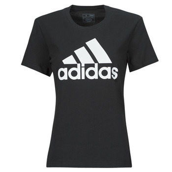 Textil Mulher D2 Stencil Jersey T-shirt Adidas Sportswear W BL T Preto / Branco