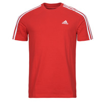 Textil Homem T-Shirt mangas curtas Adidas Sportswear M 3S SJ T Vermelho / Branco