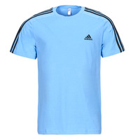 Textil Homem T-Shirt mangas curtas Adidas moldeadas Sportswear M 3S SJ T Azul / Preto