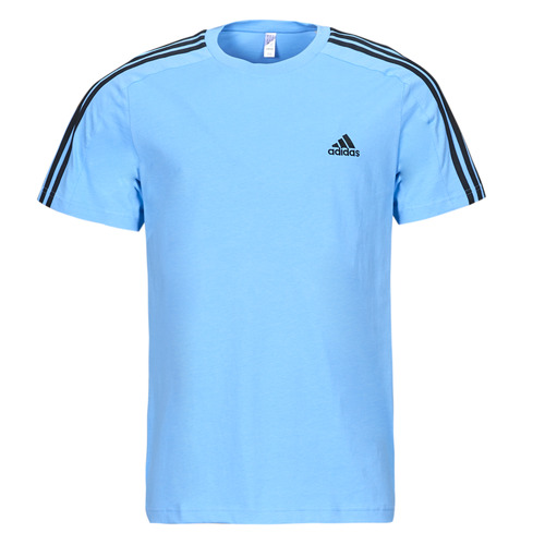 Textil Homem T-Shirt mangas curtas cloudfoam adidas Sportswear M 3S SJ T Azul / Preto