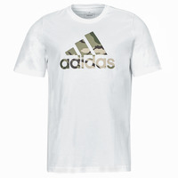 Textil Homem T-Shirt mangas curtas Adidas Sportswear M CAMO G T 1 Branco / Camuflagem