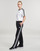 Textil Mulher adidas originals china women wear black W ICONIC 3S TP Preto / Branco