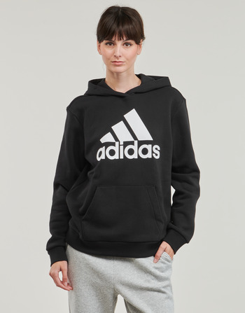 Textil Mulher Sweats Adidas Sportswear W BL OV HD Preto / Branco