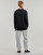 Textil Mulher Sweats Adidas kong Sportswear W 3S FL OS SWT Preto / Branco