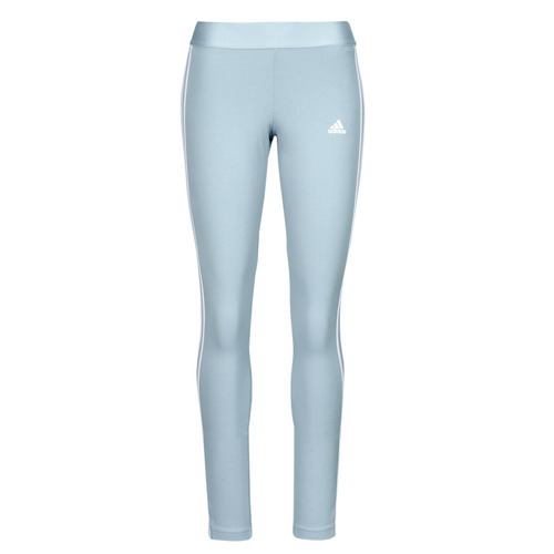 Textil Mulher Collants lunch Adidas Sportswear W 3S LEG Azul / Branco