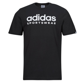 Textil Homem T-Shirt mangas curtas commercial Adidas Sportswear SPW TEE Preto / Branco