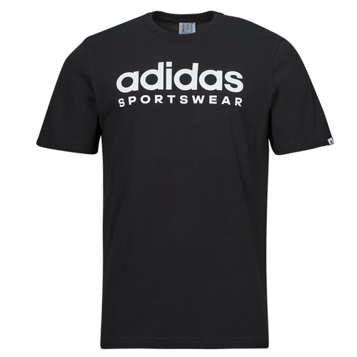 Textil Homem T-Shirt stores curtas Adidas Sportswear SPW TEE Preto / Branco