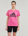 Textil Mulher T-Shirt mangas curtas Adidas Sportswear W BL T Rosa / Preto