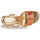 Sapatos Mulher Sandálias Tamaris 28368-990 Ouro / Vermelho