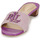 Sapatos Mulher Chinelos Lauren Ralph Lauren FAY LOGO-SANDALS-FLAT SANDAL Violeta / Bege