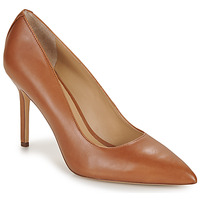 Sapatos Mulher Escarpim Lauren Ralph Lauren LINDELLA II-PUMPS-CLOSED TOE Conhaque