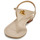 Sapatos Mulher Sandálias Lauren Ralph Lauren ELLINGTON-SANDALS-FLAT SANDAL Bege