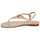 Sapatos Mulher Sandálias Lauren Ralph Lauren ELLINGTON-SANDALS-FLAT SANDAL Bege