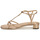 Sapatos Mulher Sandálias Lauren Ralph Lauren FALLON-SANDALS-FLAT SANDAL Ouro