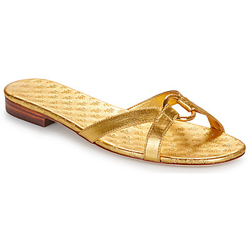 Sapatos Mulher Chinelos Ece Sükan X Koton Polo V Neck Knit Sweater EMMY-SANDALS-SLIDE Ouro