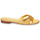 Sapatos Mulher Chinelos Lauren Ralph Lauren EMMY-SANDALS-SLIDE Ouro